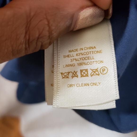 Kate Spade Quilted Chambray Mini Shift Dress - Picture 14 of 14